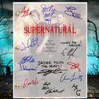 Supernatural Pilot   Series Finale  Signed Autograph Scripts Reprints