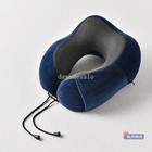 Memory Foam U-shaped Travel Pillow Neck Support Head Rest Car Plane Soft Cushion