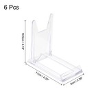 6pcs 4  Plastic Plate Stands For Display Stand Plate Holder