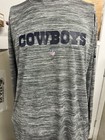 Nike Dallas Cowboys Men   s Grey Sideline Team Velocity Long Sleeve T-shirt Xl