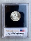 1963 Washington Silver Quarter   Ms   Vintage Nugrade Holder   Free Shipping