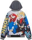Sonic Boys  Bomber Jacket Button-up Varsity Jacket Size 2t 3t 4 5-6 7 8 10-12 14
