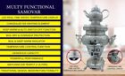 Electric Stainless Steel Samovar Pot  1 Liter  And  5 0 Liters  Silver