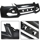 Front Bumper Cover Plastic Black Replacement For 2013-2016 Escape