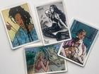 Custom Aceo Original Commission Whimsical Fantasy 2 5x3 5 Painting A l  Keane