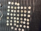  5 Face 80  Silver Canada Dimes Lot     50 Coins     George Vi Qeii  3 Oz Asw