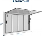 45 x30  Concession Stand Window Food Truck Service Awning W  4 Sliding Screen