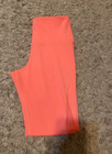 Old Navy Active Go-dry Elevate Leggings Orange High Waist Leggings Size Medium
