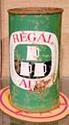 1959 Regal Ale Flat Top Beer Can Anheuser Bucsh Brwg 5 City Miami Florida Empty