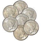 Us Peace Silver Dollar - Roll Of 20 Coins - Bu - Random Date