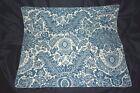 Rare Vintage Ralph Lauren Standard Pillow Shams Pair Blue Label Made In Usa