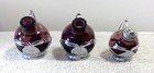 Vintage Farber Bros Krome Kraft Amethyst   Chrome Condiment  2    Shaker  1  Set