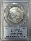 2023 Platinum Eagle P 100 Pcgs Ms70 First Day Of Issue