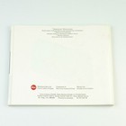 Leica Mini Camera - Vintage Instruction Manual Booklet - German English French