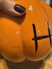 Disney Winnie The Pooh Pumpkin Cookie candy Jar Halloween