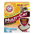 2 Pack Arm   Hammer Superior Odor Control Cat Litter  Multi-cat Clumping Litter 