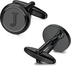 Initial Gold Cufflinks For Men Gold Cuff Links Personalized Copper Cufflinks Let