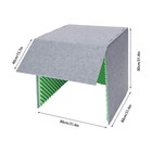 Green Portable Soundproof Booth Studio Sound Recording Desktop Soundproof Cover