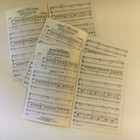 Flashdance Lot 3 Sheet Music Hal Leonard Pop Choral Series  - Arr Ed Lojeski