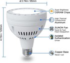 Led Pool Light 120v 65w 6500lm Daylight White Fits Pentair   Hayward