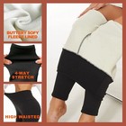 Fleece Lined Leggings Women - High Waisted Thick Winter Warm Thermal Fleece Pant