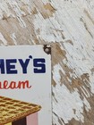 Vintage Hersheys Ice Cream Porcelain Sign Old Harrisburg Pa Dairy Farm Milk 1978