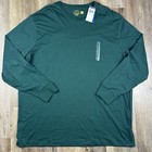 Nwt Polo Ralph Lauren Mens 2xb Green Crew Neck Blue Pony Long Sleeve