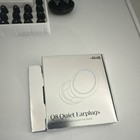 Q8 Quiet Earplugs -45db Noise Reduction  Black Carry Case   Assorted Tips