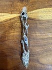 Handcrafted Crystal Wand Tibetan Silver Wire Wrapped Gemstone Healing Wicca