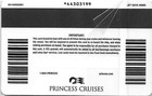 Princess Cruise Line Passenger Id Card boarding Pass  Jet 46965  blank 