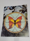 5 Stained Glass Pattern Books Vintage Light Catchers Jungle Beginners