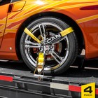 Vulcan Lasso Car Tie Down - Chain Anchors - 2  X 96   4 Pack - 3300 Lbs Swl
