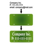 Any Logo - Picture - Name Personalized Custom Novelty Car License Plate