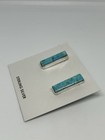 Southwestern Handmade Sterling Silver Turquoise Bar Earrings