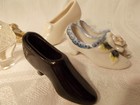 Lot Of 6 Vintage Miniature Shoes
