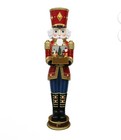 Member s Mark 6  Pre-lit Grand Nutcracker With Music Box New
