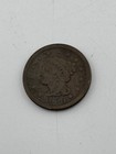 1850 Braided Hair Large Cent Us Coin