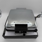 Ge General Electric A2g48t Waffle Maker Grill Iron Baker Chrome Vintage Tested