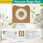 3-15 Pack Vf3501 For Ridgid 3  4 And 4 5 Gallon Shop Vac Size C Vacuum Bags