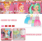  new  Barbie Dreamhouse  4-story 11 Rooms Doll House With 4 Dolls Toy Figures