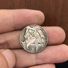 Hobo Nickel Coin Cool Beauty Lady Back Unique Coin Collection Engraving Art Gift