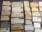 200  Vintage Stamped Envelopes W  Gladiolus Flower Gardens Related Letters