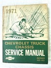 1971 Chevrolet Truck 40-60 Chassis Service Manual St-331-71   Overhaul St-334-71
