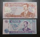 Iraq Saddam Era 4 Pcs Iraqi 5 25 250 Dinars Unc Banknotes 1982 1986 1992 2002
