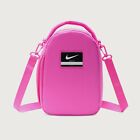 Nike Kids Patch Pink Insulated Sporty Lunch Bag Tote Hanging Strap Crossbody Nwt