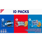 Nabisco Cookie Variety Pack  Oreo  Nutter Butter  Chips Ahoy  10 Snack Packs