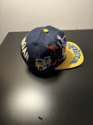 Vintage Michigan Wolverines Ncaa Snapback Hat  Rare Style  Cstm 