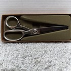 Vintage Gingher Pinking Shears Scissors G-7p Original Box 7-1 2  Vert Good