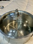 Ruffoni Opus Prima Hammered Stainless Steel 4qt Soup Pot Glass Lid Pineapple Top