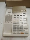 Panasonic Kx-t7055 3-button Monitor Digital Phone  white   missing Buttons  Ecs